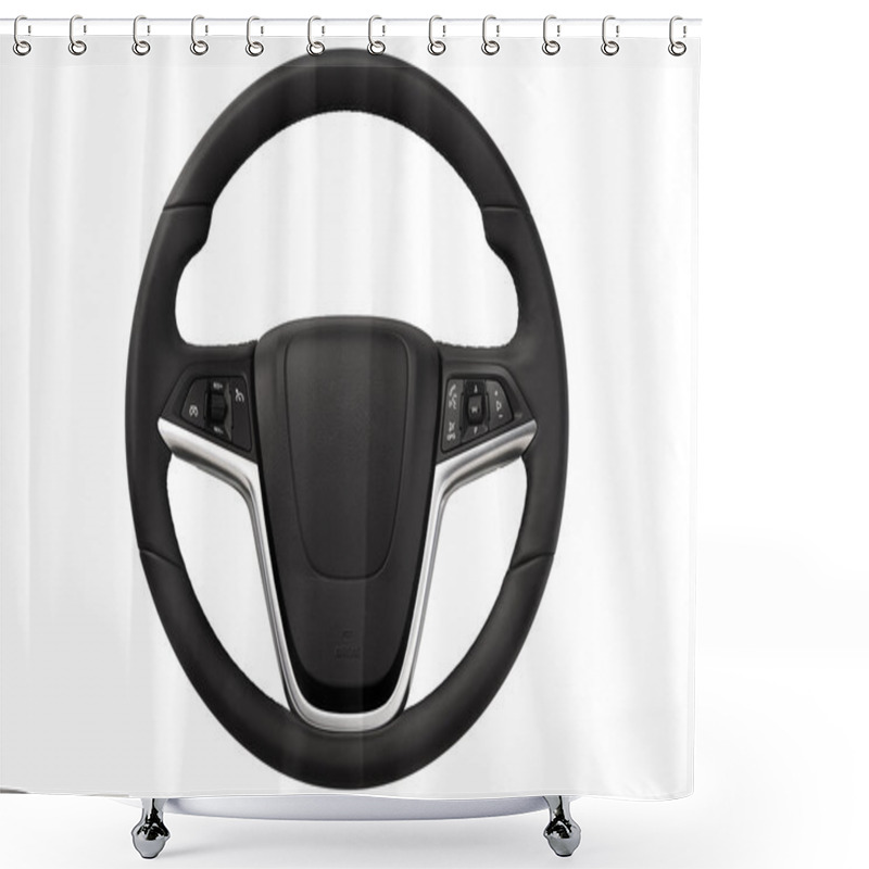 Personality  Steering Wheel Shower Curtains