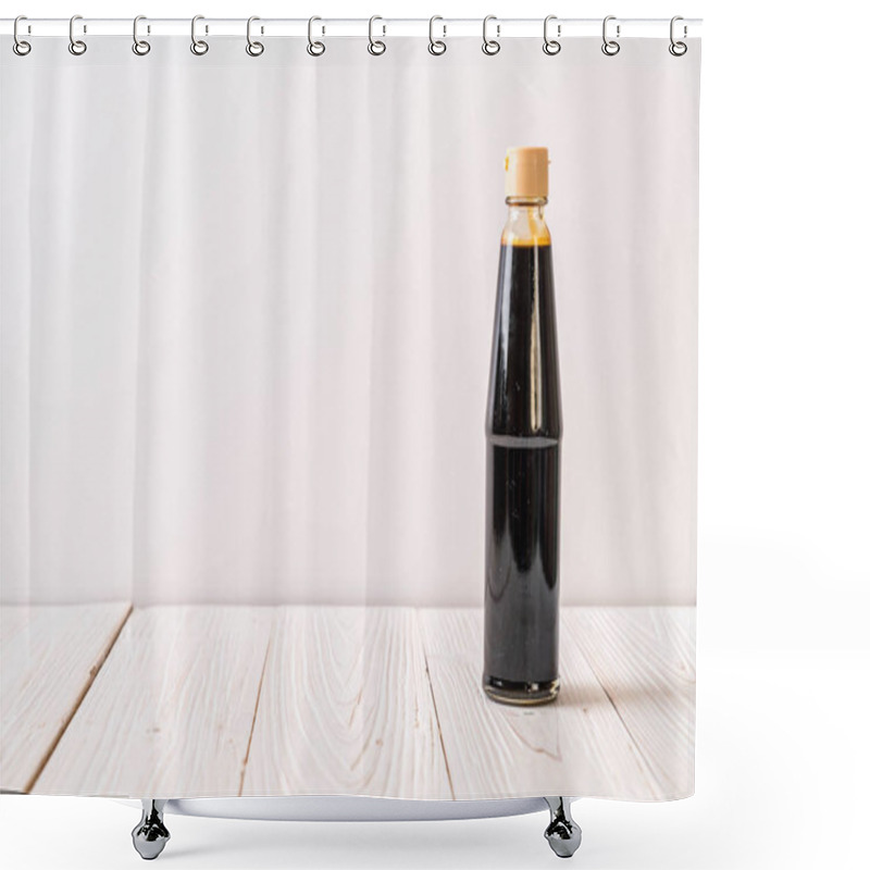 Personality  Sweet Soy Sauce Bottle Shower Curtains