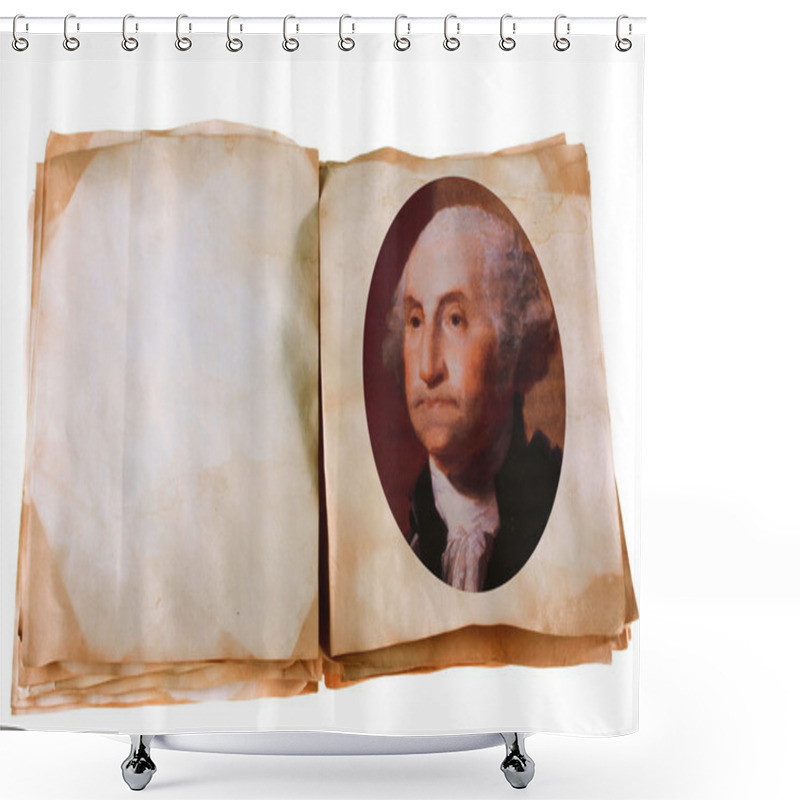 Personality  George Washington Shower Curtains