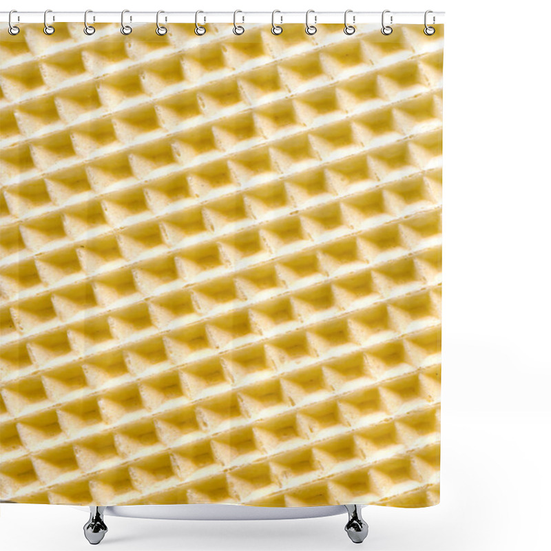 Personality  Wafer Texture Shower Curtains