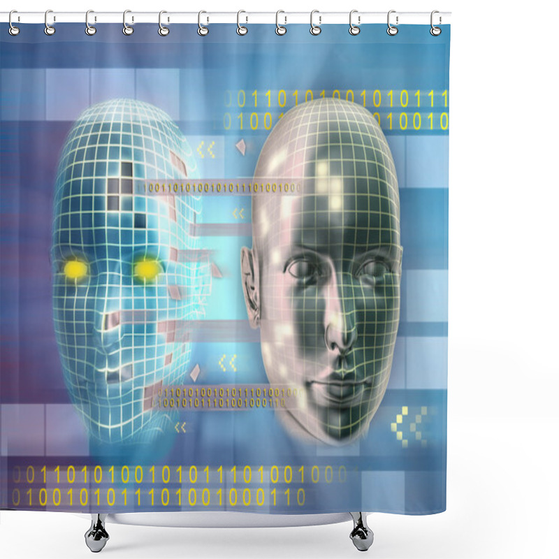 Personality  Identity Theft Shower Curtains