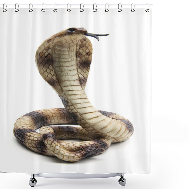 Personality  Rubber Cobra Shower Curtains