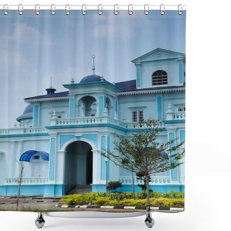 Personality  Sultan Ismail Mosque Also Known As Muar 2nd Jamek Mosque Shower Curtains