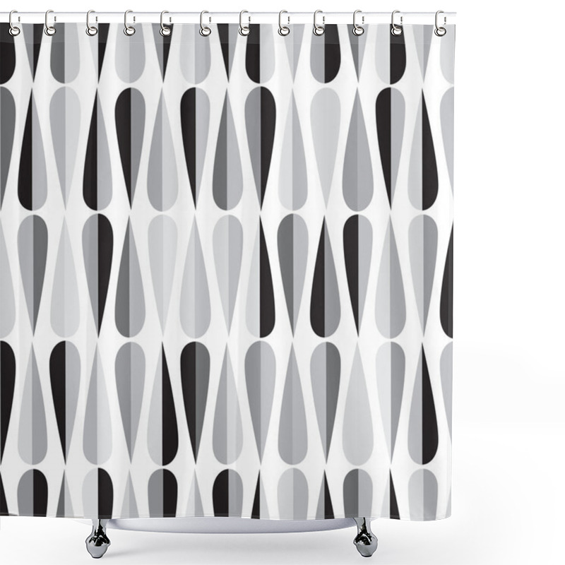 Personality  Drops Seamless Pattern Shower Curtains