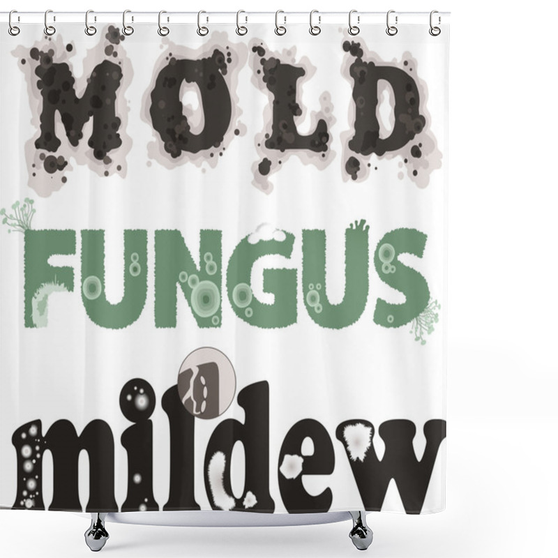 Personality  Mold, Fungus And Mildew Shower Curtains