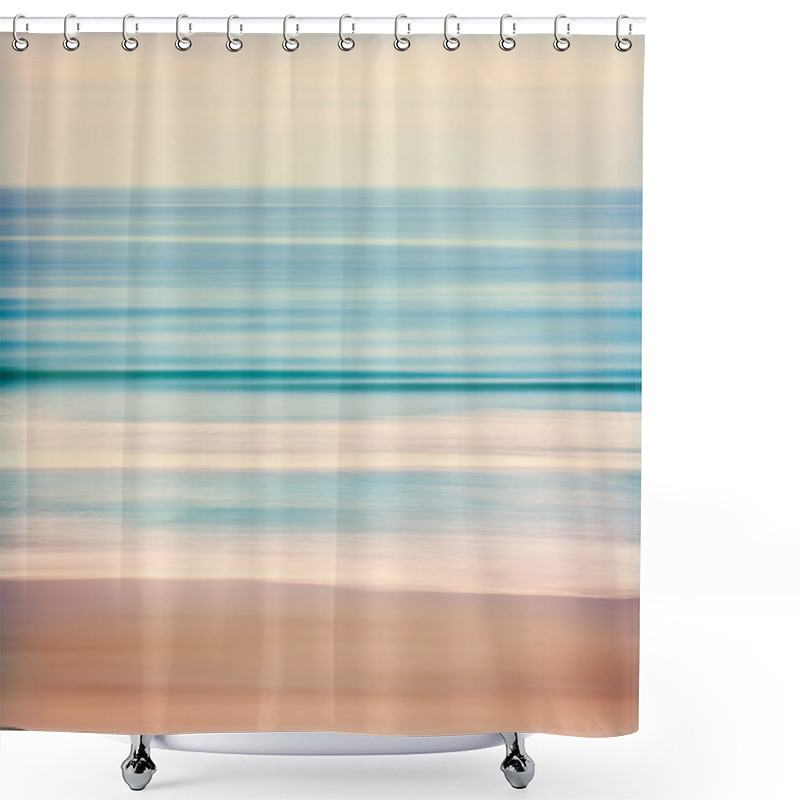 Personality  Cross-processed Ocean Shower Curtains