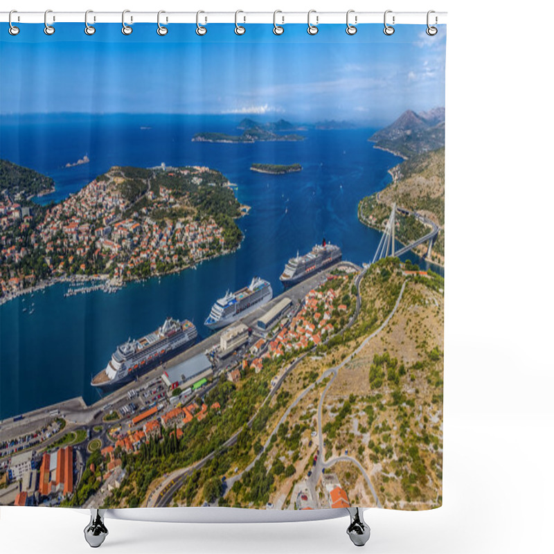 Personality  Dubrovnik Old Town Shower Curtains