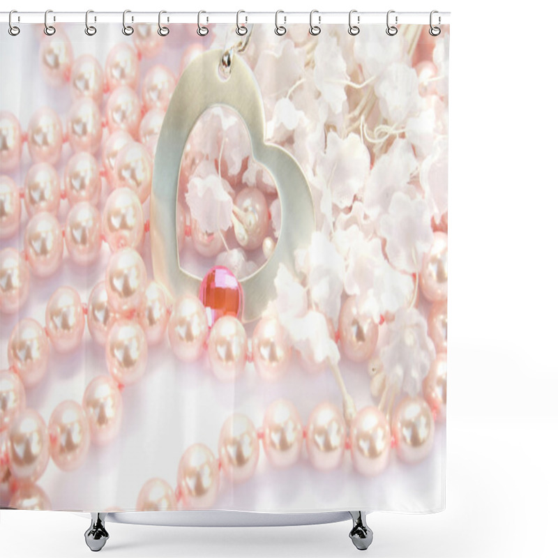 Personality  Necklaces Shower Curtains