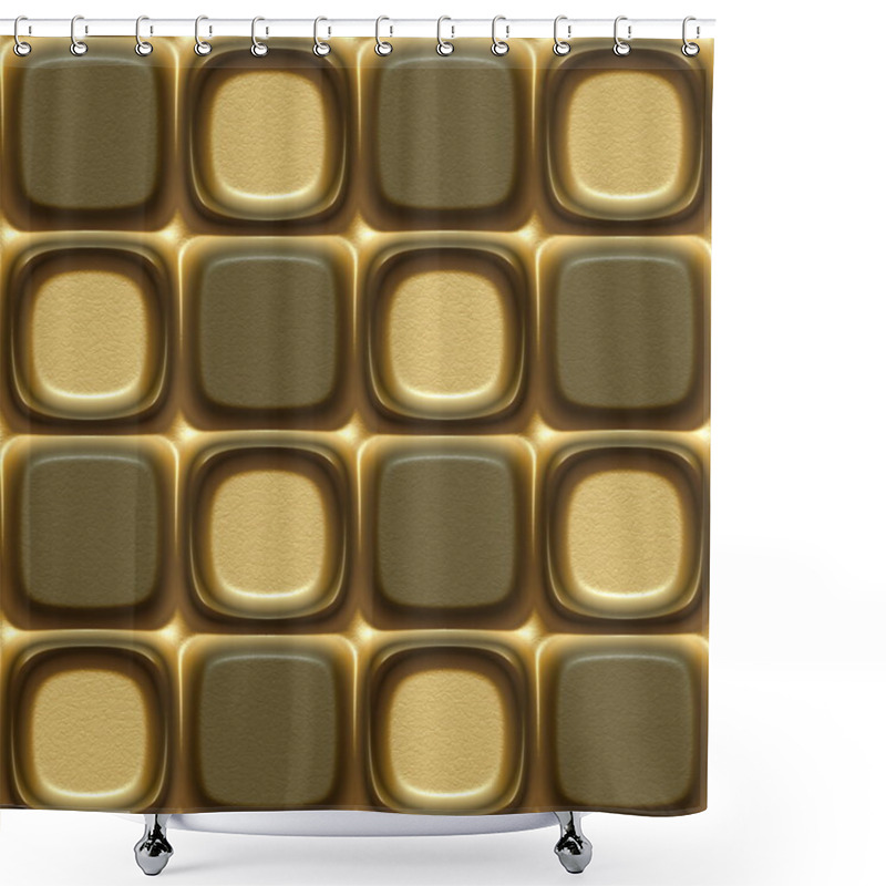 Personality  Seamless Tileable Decorative Background Pattern Shower Curtains