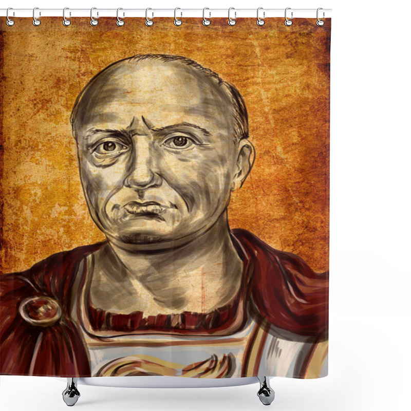 Personality  Publius Cornelius Scipio Africanus Was A Roman General And Later Consul Who Is Often Regarded As One Of The Best Military Commanders And Strategists Shower Curtains