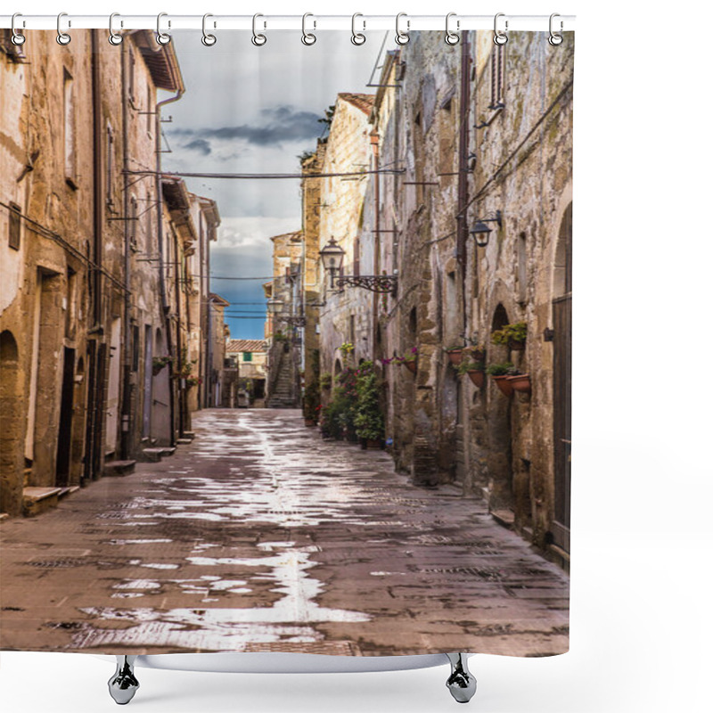 Personality  Tuscany Village Shower Curtains