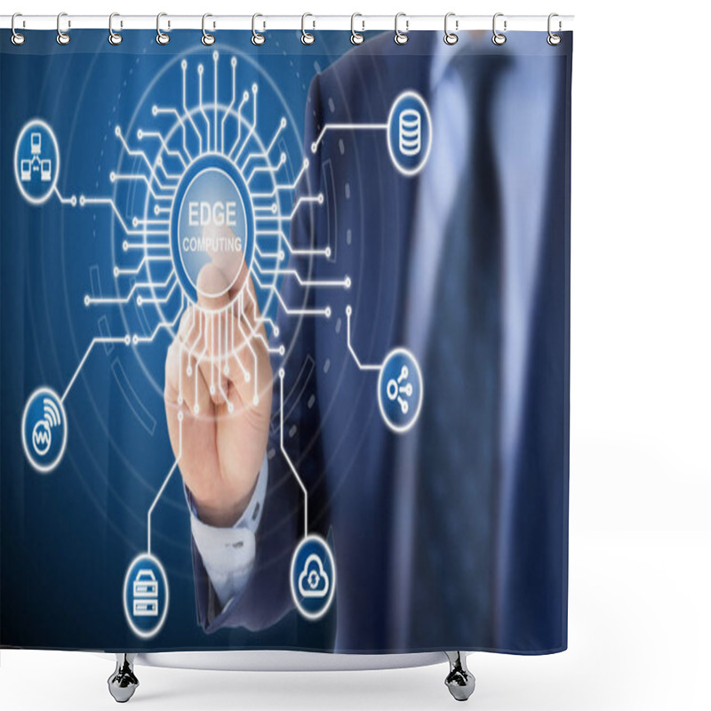 Personality  Edge Computing Circuit Diagram Explained By IT Expert Shower Curtains