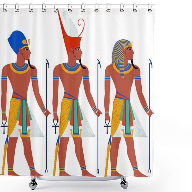 Personality  Ancient Egypt Pharaoh Pack For Passover Shower Curtains