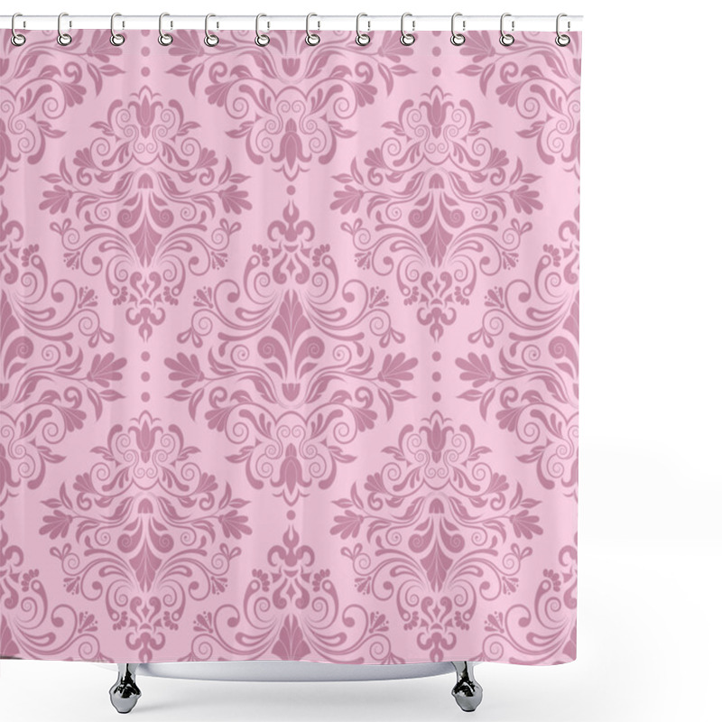 Personality  Retro Wallpaper Shower Curtains