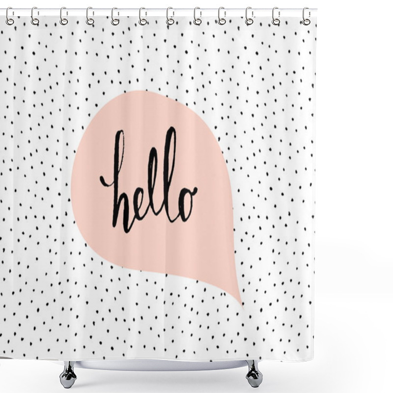 Personality  Valentine's Day Card Shower Curtains