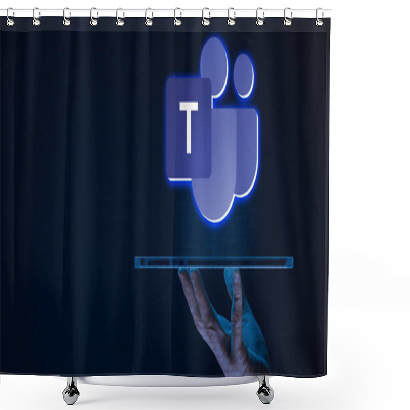 Personality  Microsoft Teams Is Your Hub For Teamwork In Office 365 Shower Curtains