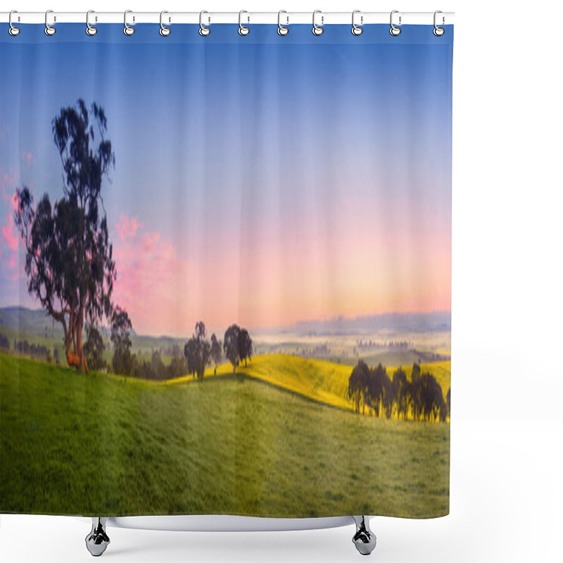 Personality  Fresh Field Shower Curtains