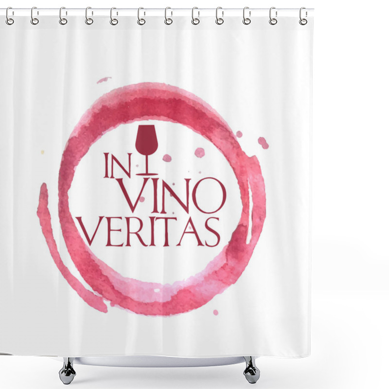 Personality  N Vino Veritas Shower Curtains