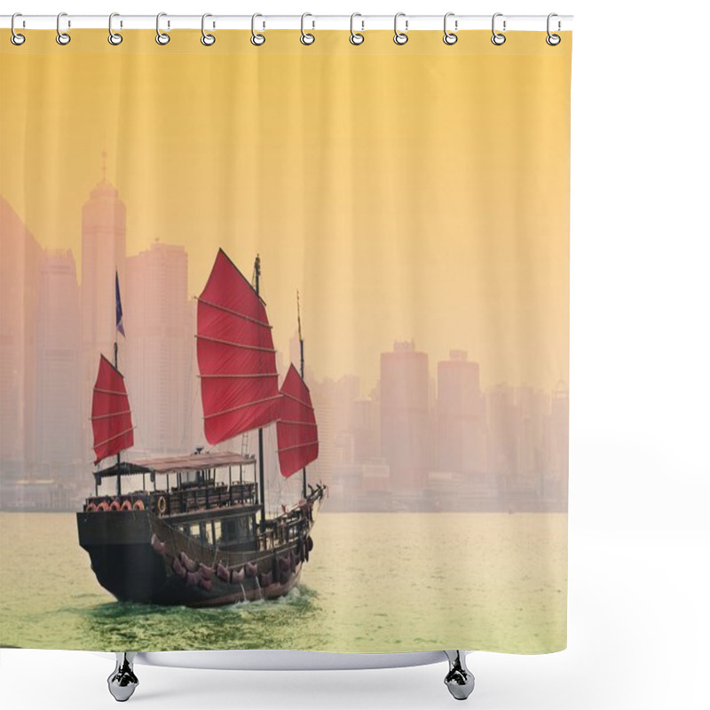 Personality  Hong Kong Shower Curtains