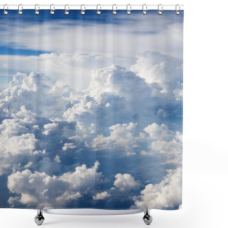 Personality  Cumulus Clouds Shower Curtains