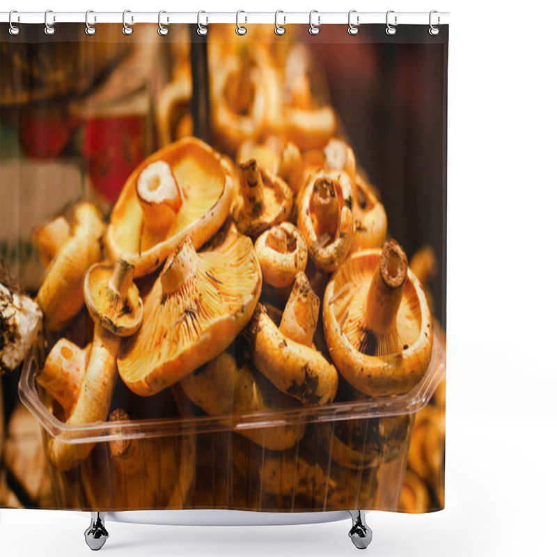 Personality  Robellons Mushrooms Or Rovellons Buds Shower Curtains