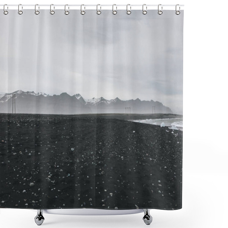 Personality  Vatnajokull Shower Curtains