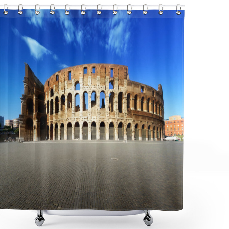 Personality  Colosseum In Rome, Italy Shower Curtains