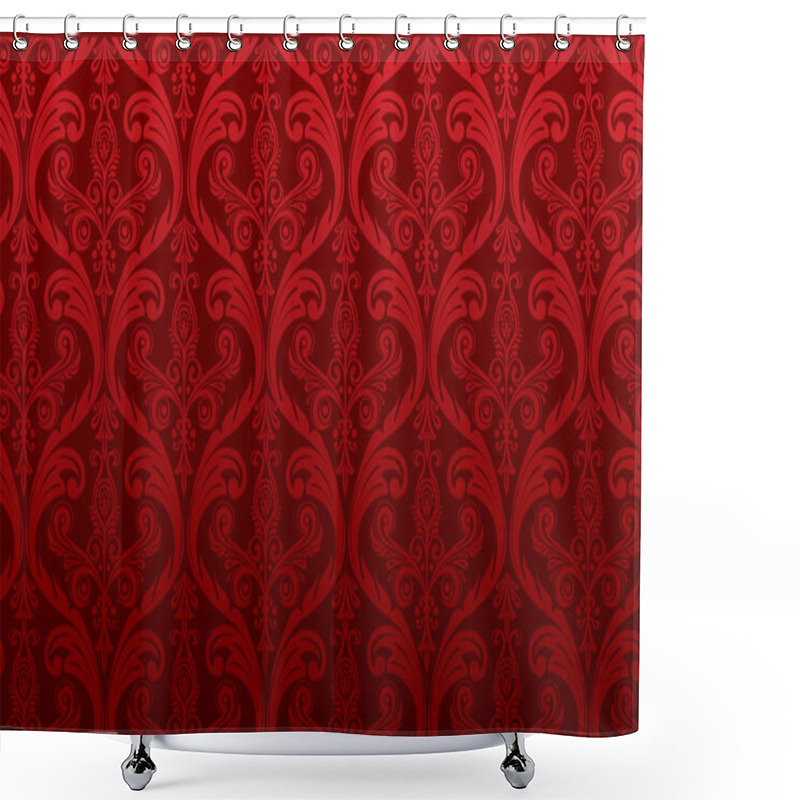 Personality  Damask Pattern Shower Curtains