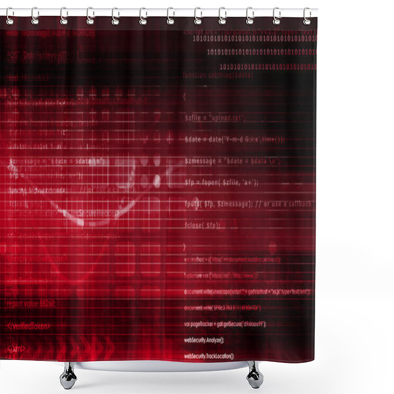 Personality  Secure Technology Shower Curtains