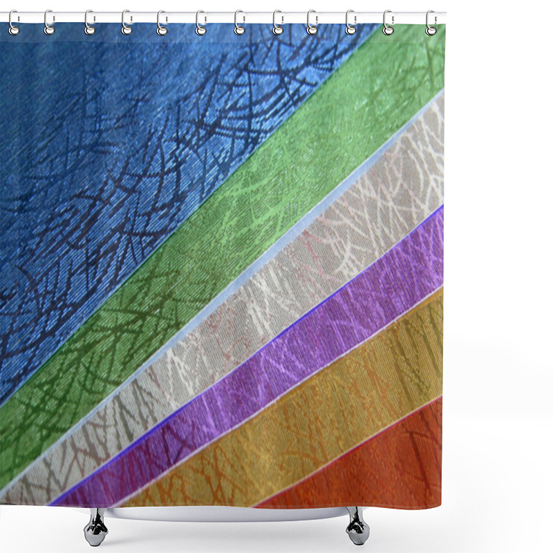 Personality  Foil Paper Series 20 Shower Curtains