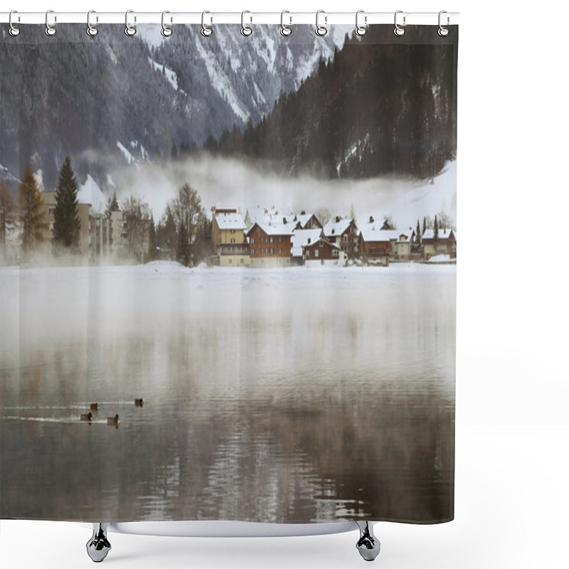 Personality  Swiss Village Shower Curtains