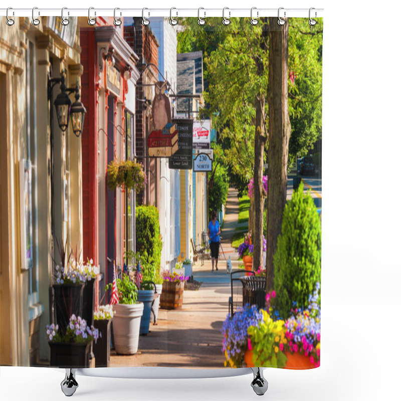 Personality  Main Street North Shower Curtains