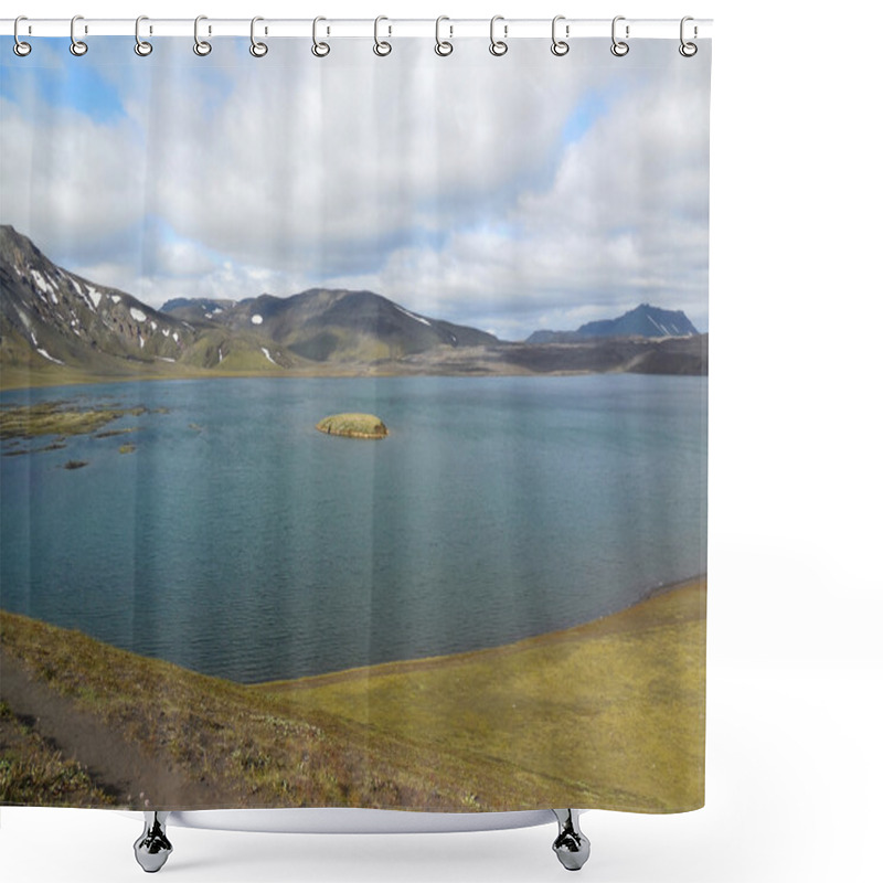 Personality  Natural Scenery In Iceland Shower Curtains