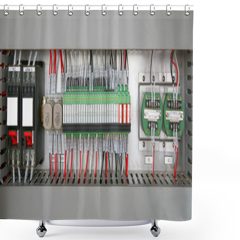 Personality  Electrical Control Wire System In Cabinet For Machine Shower Curtains