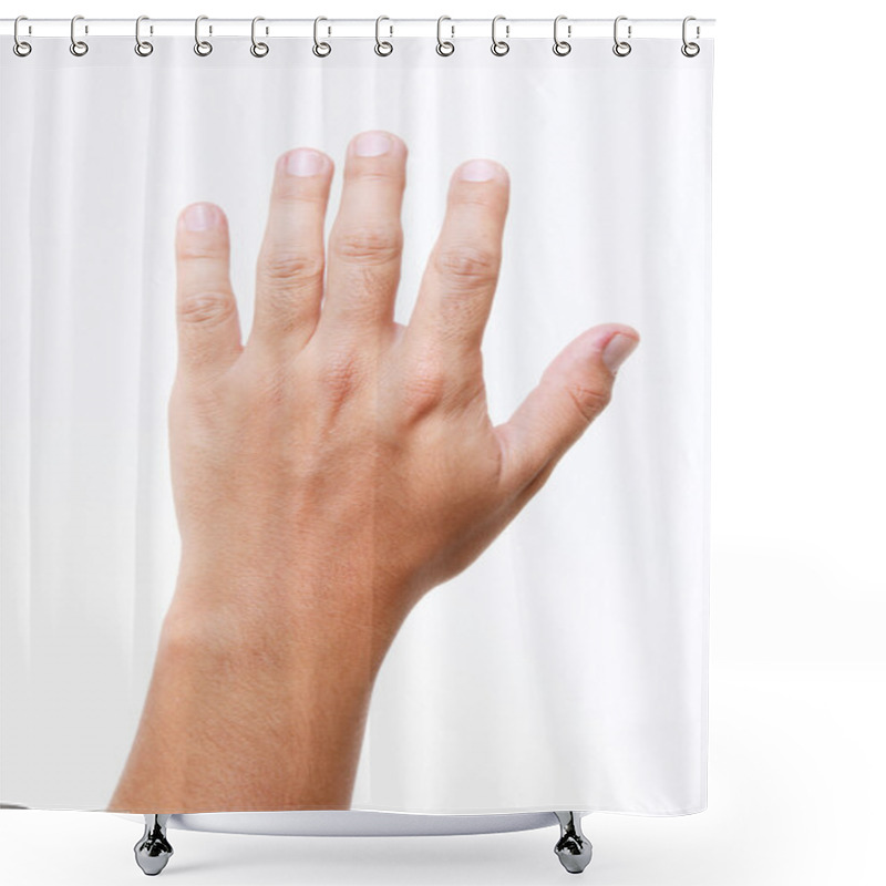 Personality  Hand Shower Curtains