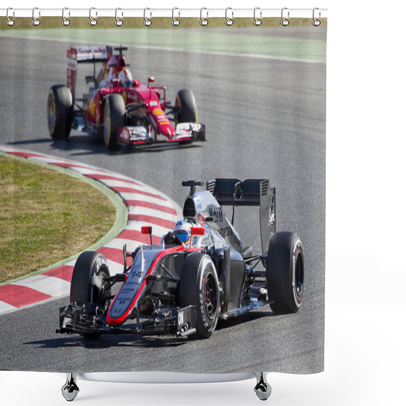 Personality  Formula One Shower Curtains