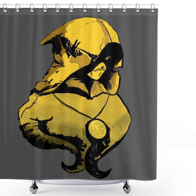 Personality  This Is Hastur. He Will Arrange A Performance For You Shower Curtains