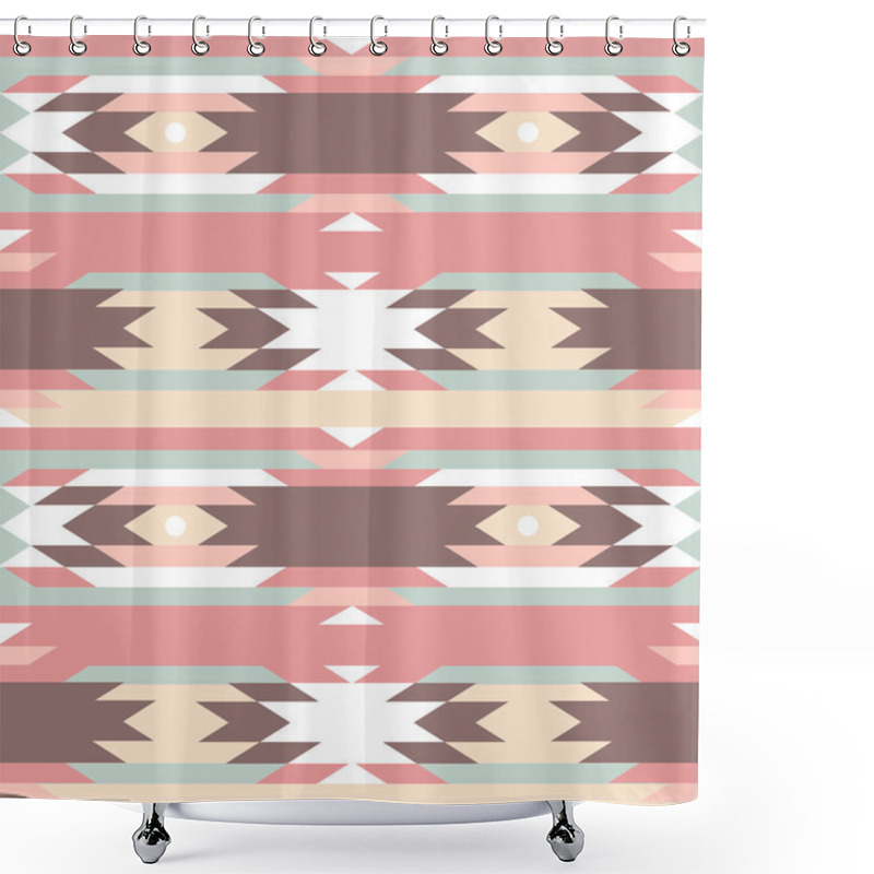 Personality  Seamless Geometric Pattern Shower Curtains