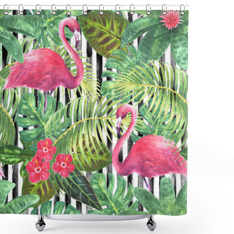 Personality  Trendy Exotic Seamless Pattern Shower Curtains