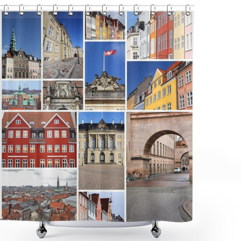 Personality  Copenhagen Shower Curtains