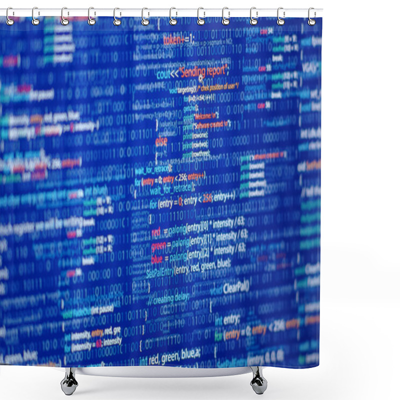 Personality  Program Shower Curtains