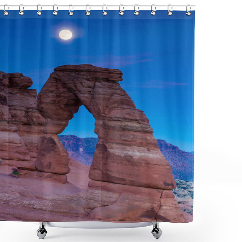 Personality  Views Of The Delicate Arch In Arches National Park Shower Curtains