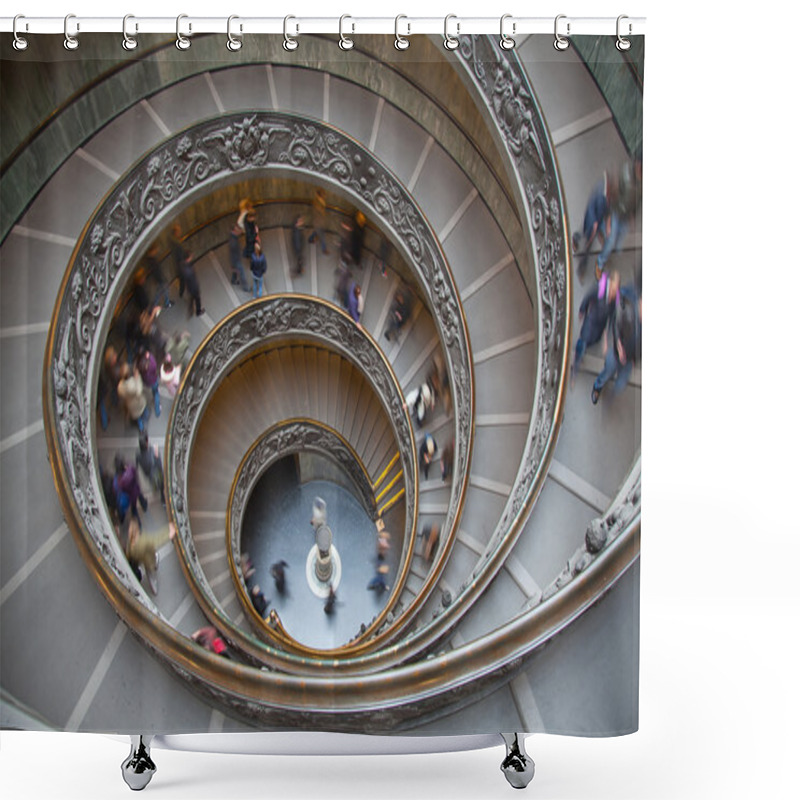 Personality  Staircase At The Vatican Shower Curtains