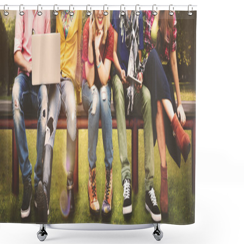 Personality  Teenagers Or Friends, Friendship Concept Shower Curtains