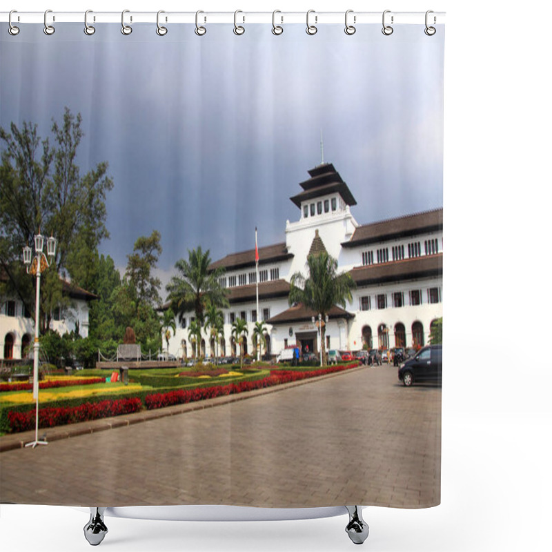 Personality  Gedung Sate,Indonesia Shower Curtains