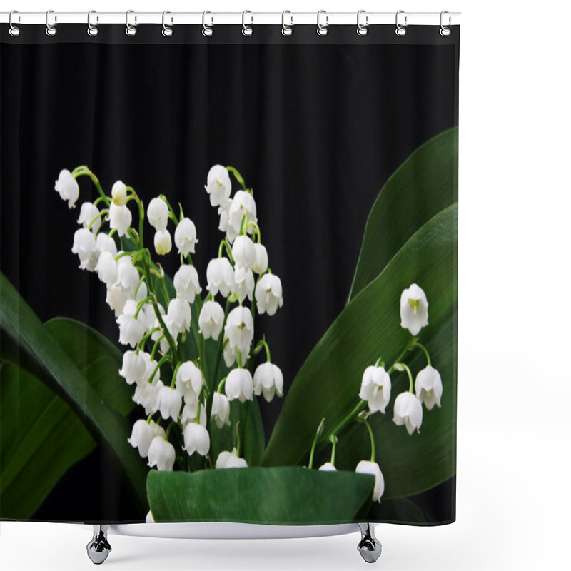 Personality  Lily-of-the-valley Shower Curtains