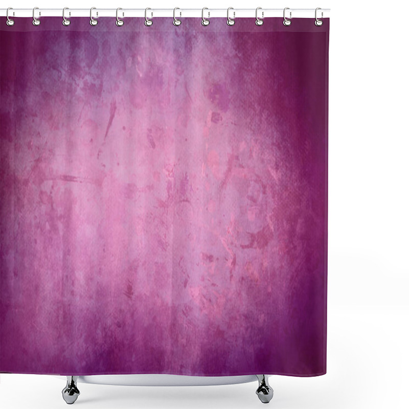 Personality  Pink Grungy Canvas Background Or Texture  Shower Curtains