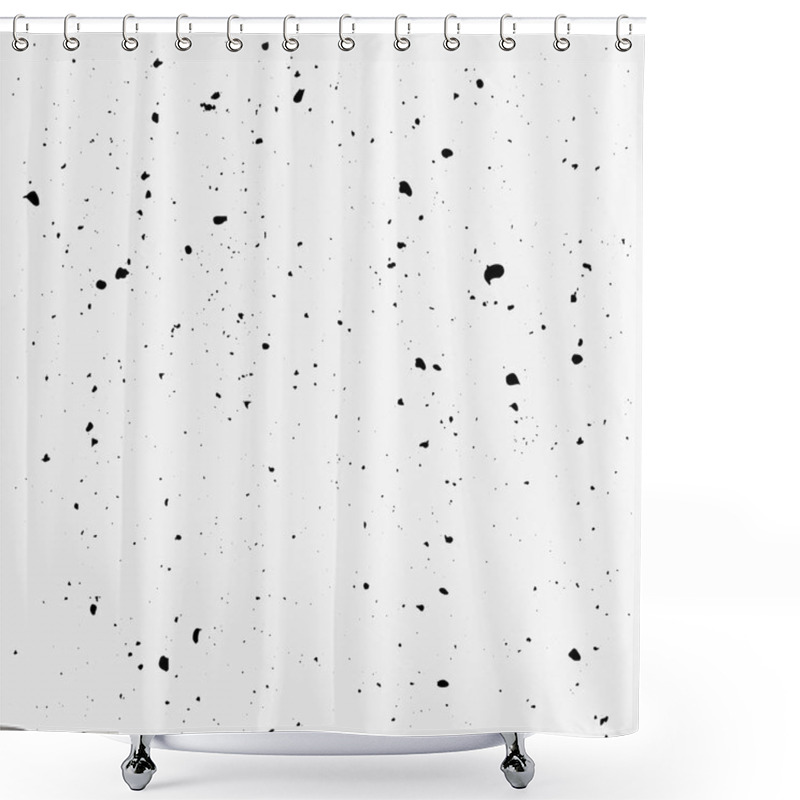 Personality  Abstract Vector Noise And Scratch Texture Shower Curtains