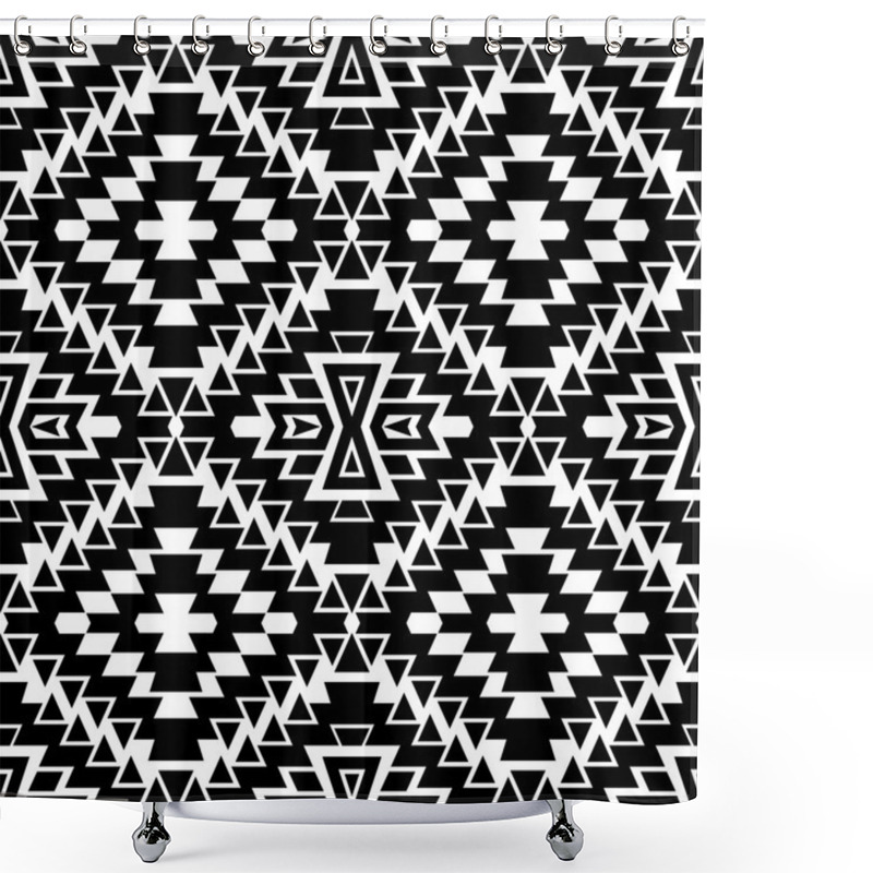 Personality  Seamless  Boho Pattern Shower Curtains