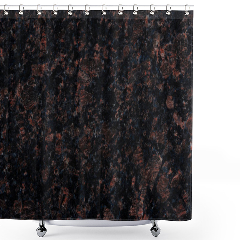 Personality  Abstract Dark Marble Stone Backdrop Shower Curtains